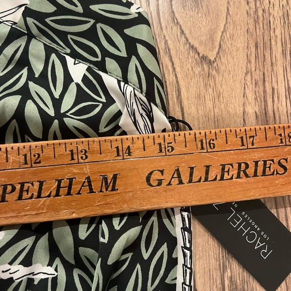 NWT Rachel Zoe Silky Tropical Bandana Crop Top Size S - Picture 4 of 6